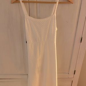 Adorable white summer dress